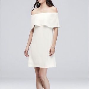 White off shoulder dress